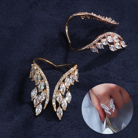 Exquisite Women's Rhinestone Rings Personalized Jewelry