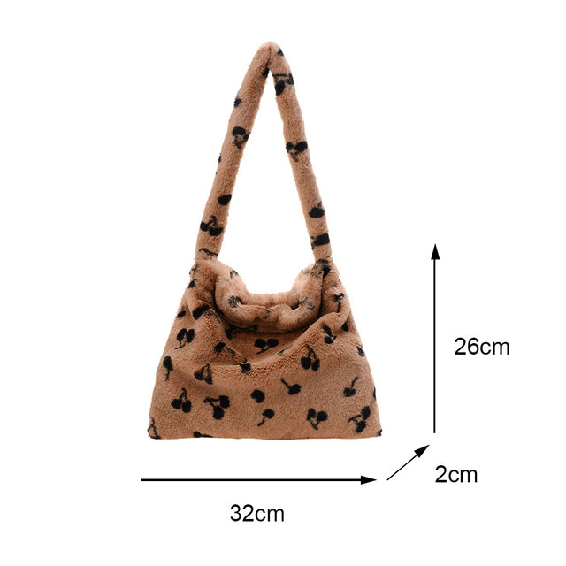 Plush Handbag For Women