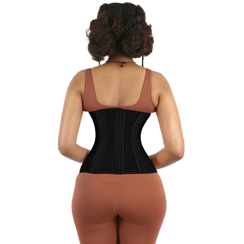 Latex Waist Trainer Waistband Sports Women's Belly Contracting