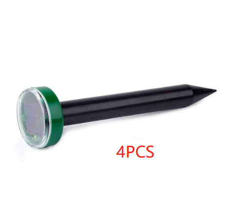 Solar ultrasonic mouse repeller
