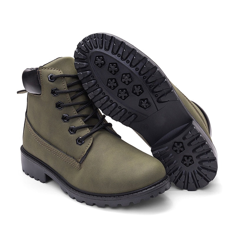 Boots flat bottom large size