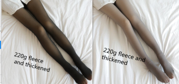 Cozy Plus Size Fleece-Lined Leggings for Winter Warmth. Order Now!