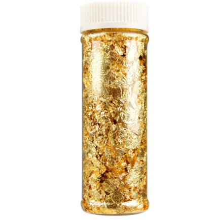 Edible decorative gold leaf
