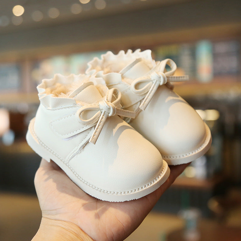 Girls princess soft sole toddler shoes