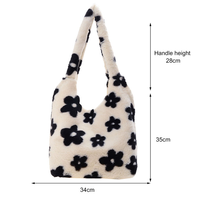 Plush Handbag For Women