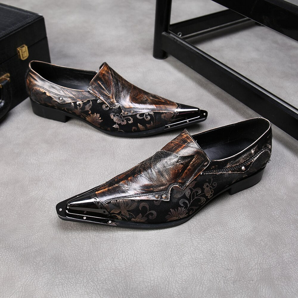 Trend Set Foot Low-Top Personality Business Casual Men's Shoes