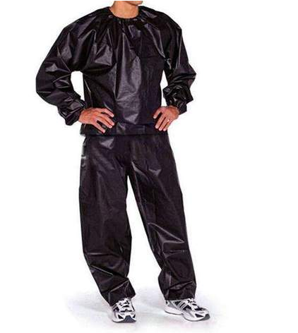 Heavy Duty Anti-Rip Weight Loss Sauna PVC Long Sleeve Suit
