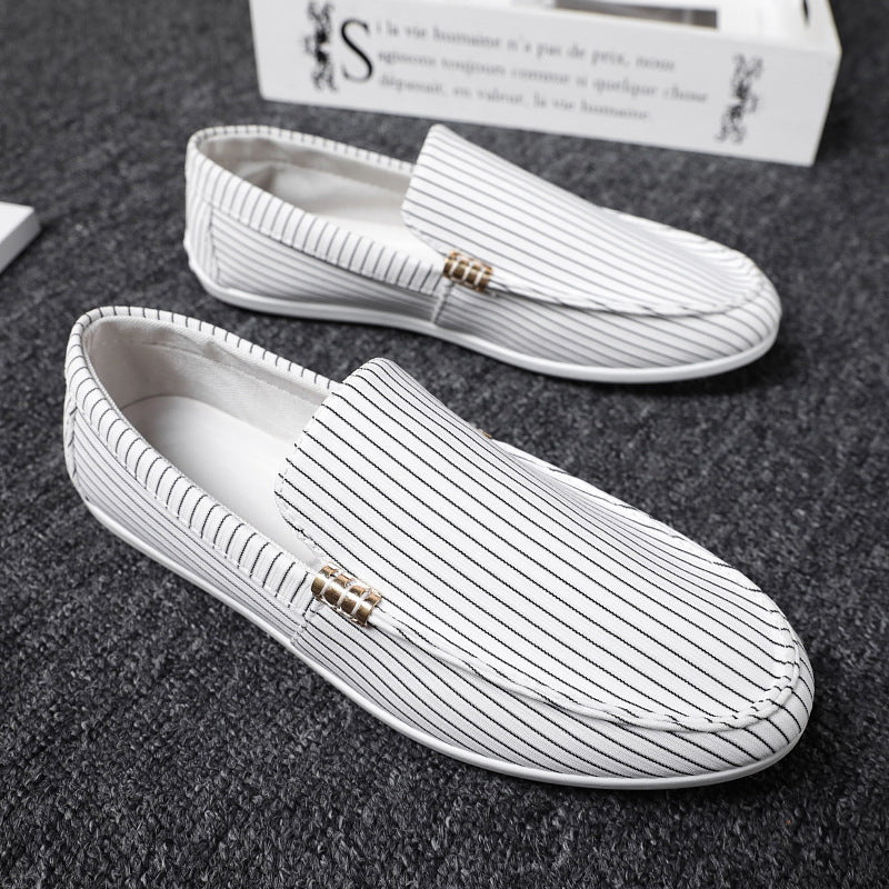 Tide social lazy canvas shoes