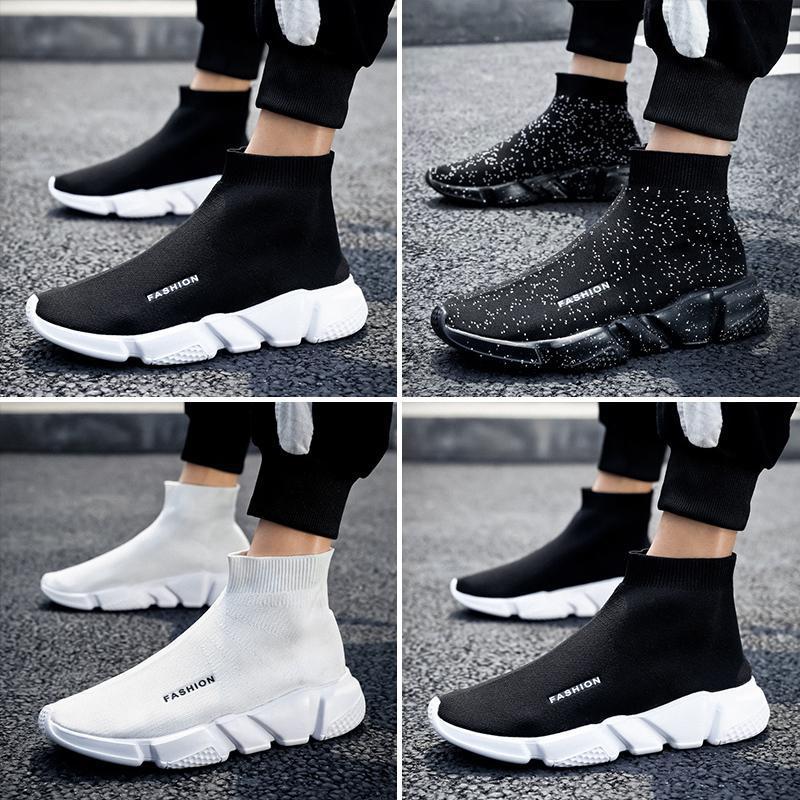 Men's trend fashion socks shoes