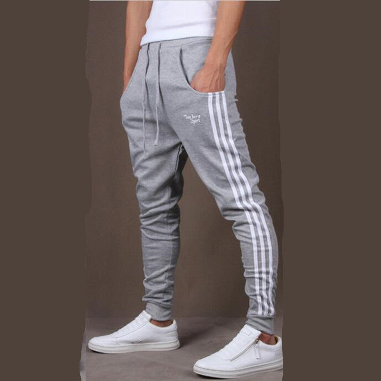 Side three bar sweats