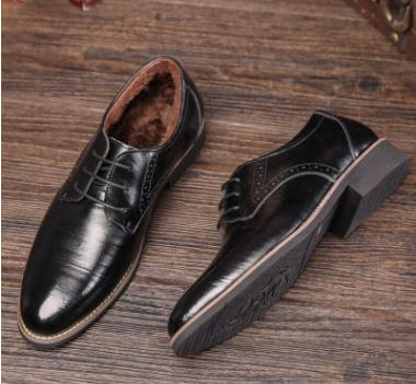 Men's leather dress business shoes