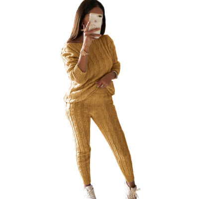 One shoulder, one sweater, female