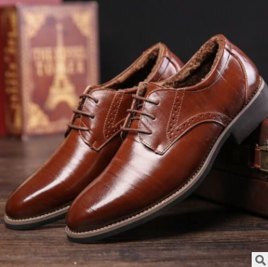 Men's leather dress business shoes