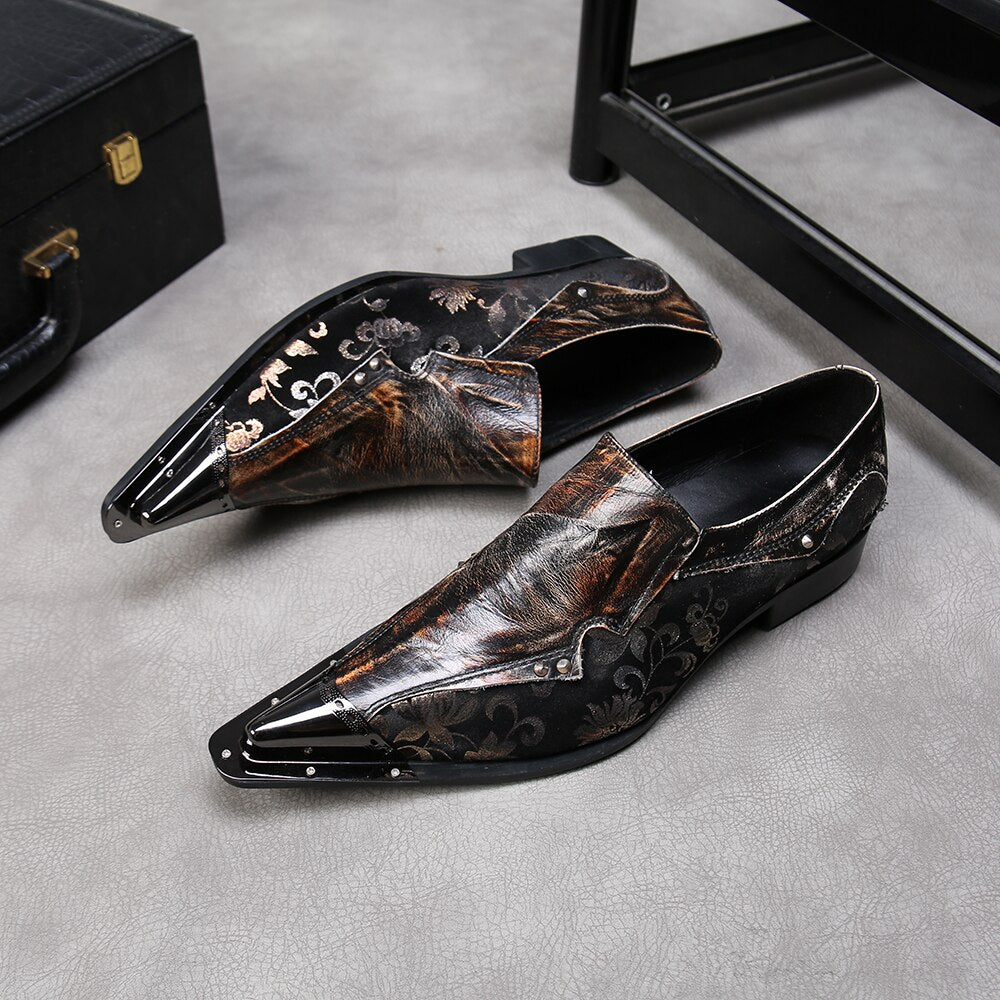 Trend Set Foot Low-Top Personality Business Casual Men's Shoes