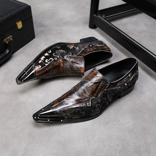Trend Set Foot Low-Top Personality Business Casual Men's Shoes