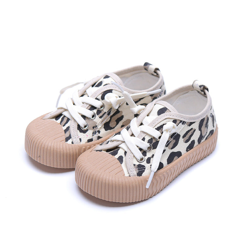 Children's Elastic Canvas Shoes