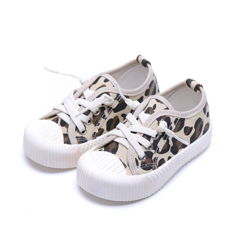 Children's Elastic Canvas Shoes