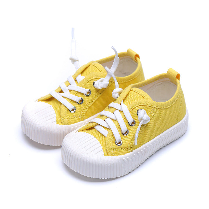 Children's Elastic Canvas Shoes