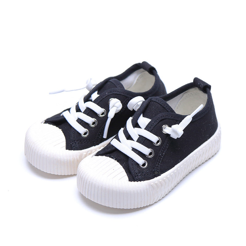 Children's Elastic Canvas Shoes
