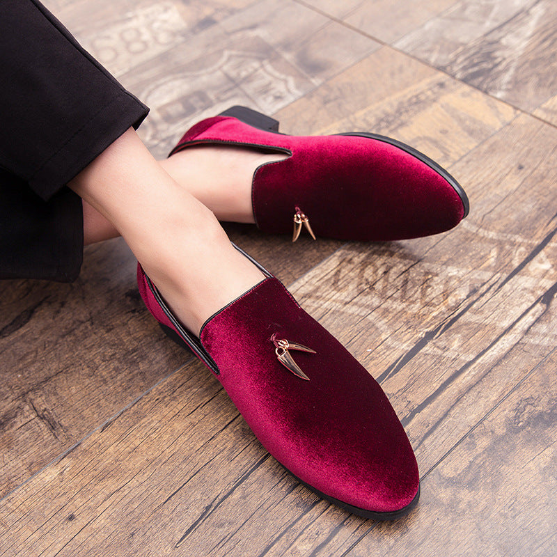 Men Tassel Men's Pea Leather Shoes