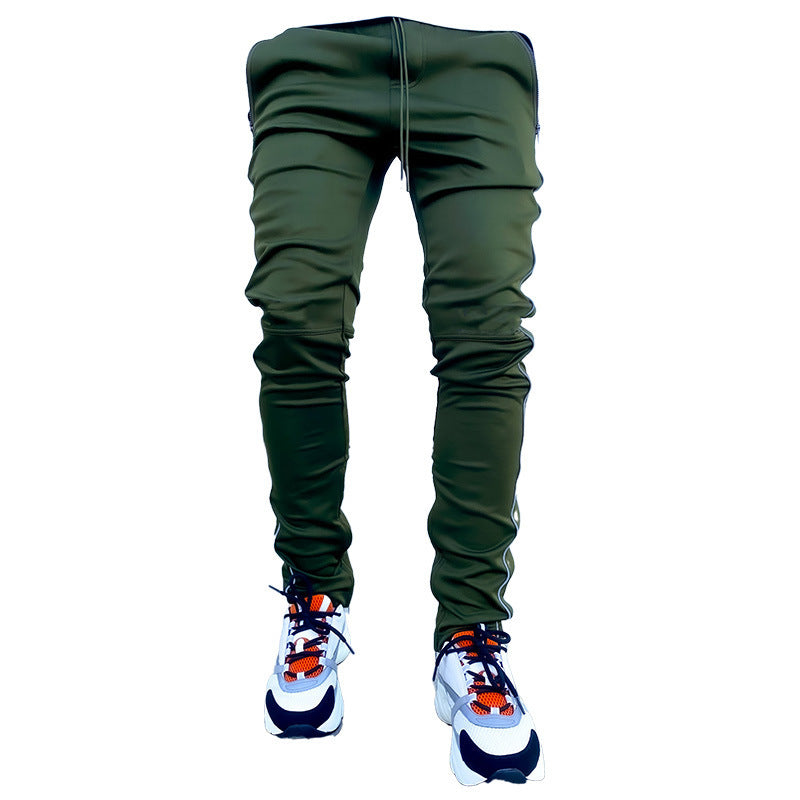 Men's Japanese Trousers Loose Large Size Work Pants