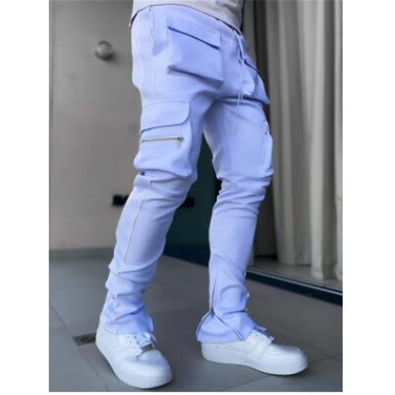 Men's Japanese Trousers Loose Large Size Work Pants