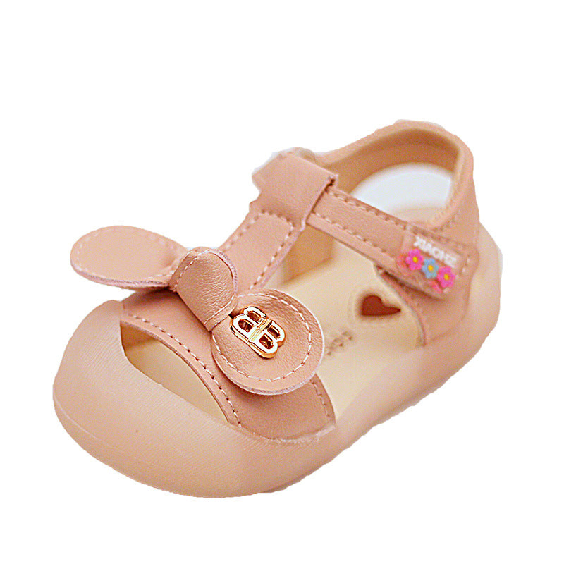 Girls' Toddler Soft-Soled Non-Slip Toe Shoes