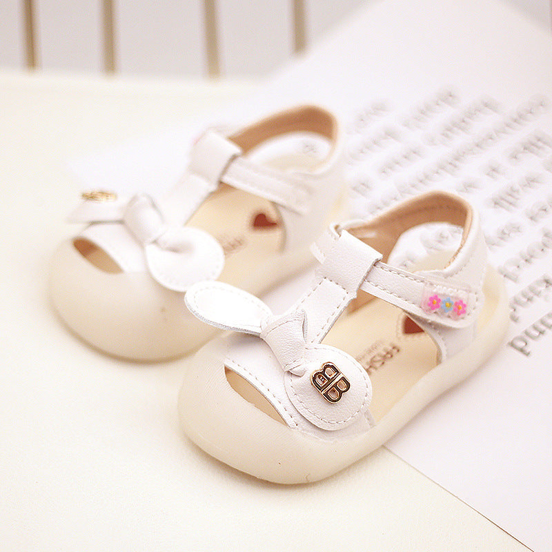 Girls' Toddler Soft-Soled Non-Slip Toe Shoes