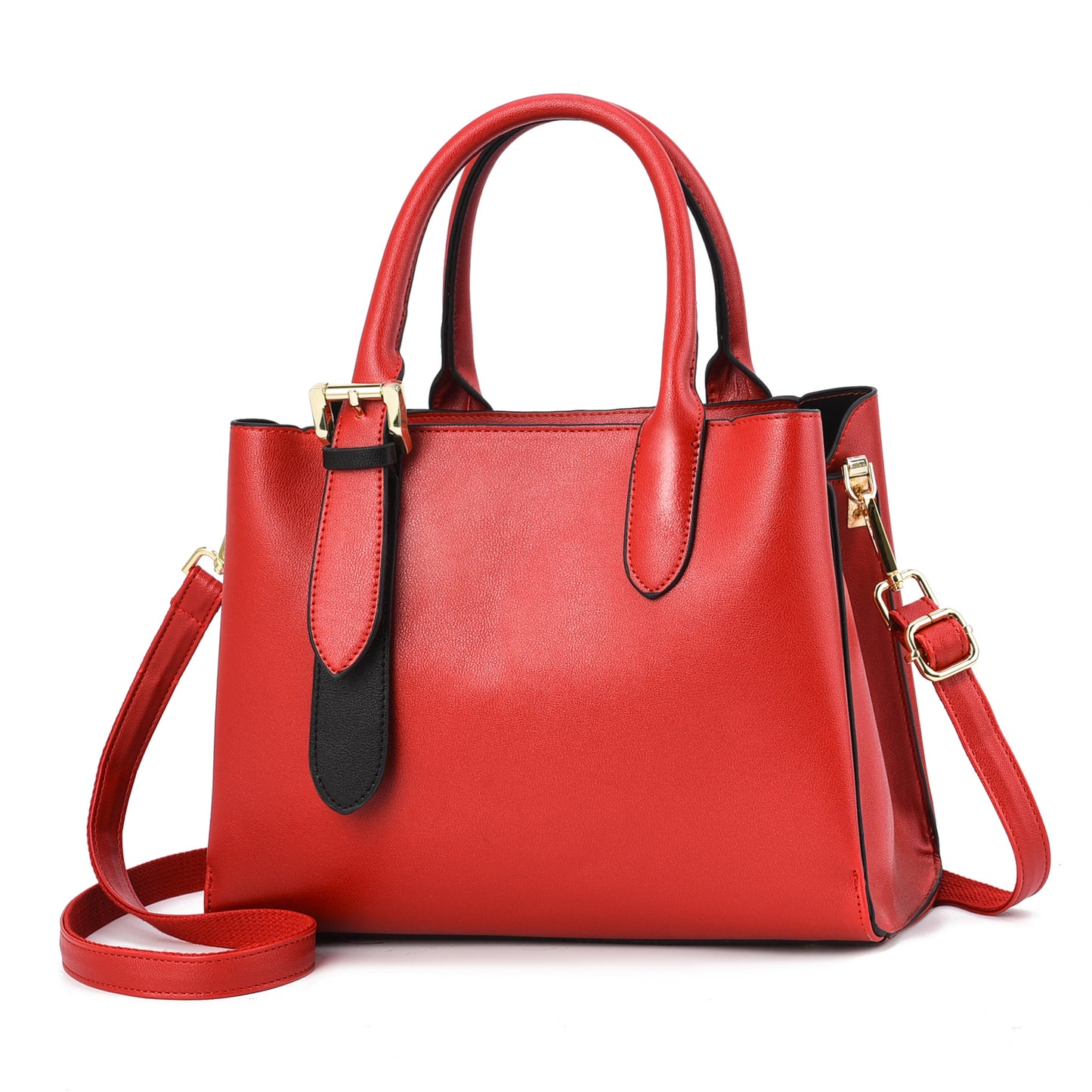 Ladies Fashion New Large-capacity Urban Simple Handbag Color Shoulder Bag