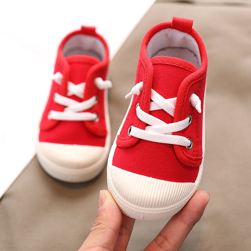 Kindergarten Indoor Baby Cloth Children Canvas Shoes