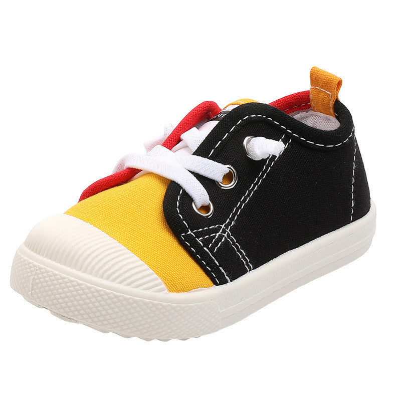 Kindergarten Indoor Baby Cloth Children Canvas Shoes