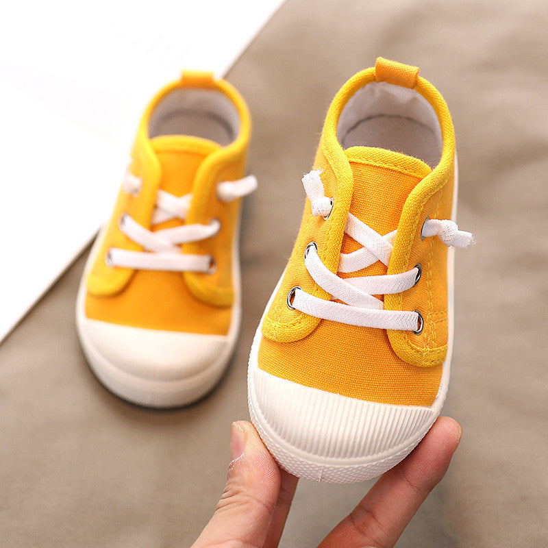 Kindergarten Indoor Baby Cloth Children Canvas Shoes