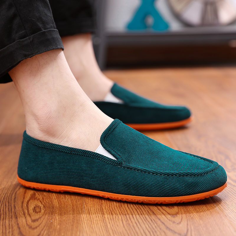 Men's Old Beijing Casual Shoes Driving Lazy Shoes Men's Cloth Shoes