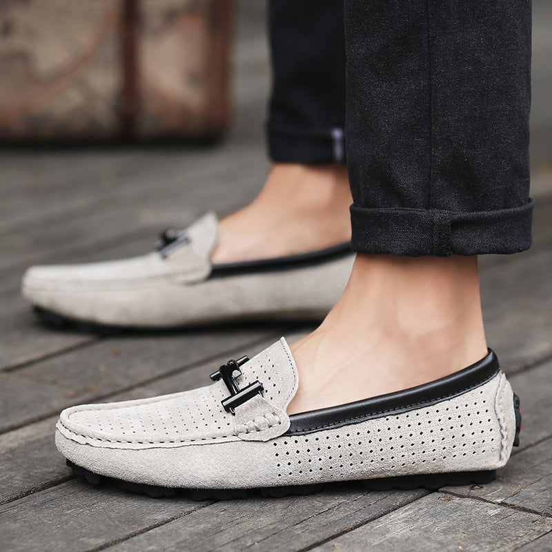 Breathable Men's Peas Shoes