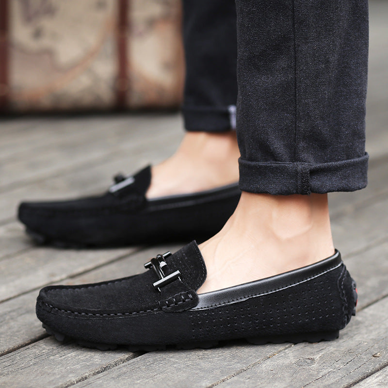 Breathable Men's Peas Shoes