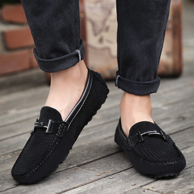 Breathable Men's Peas Shoes