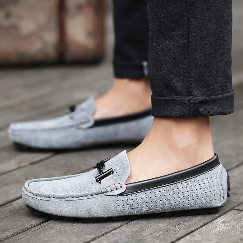 Breathable Men's Peas Shoes