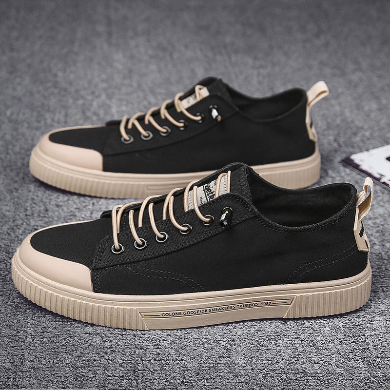 Men'S Breathable Wild Sports Casual Canvas Board Shoes