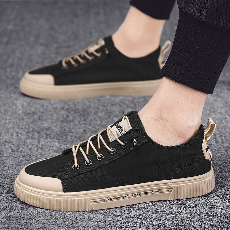 Men'S Breathable Wild Sports Casual Canvas Board Shoes