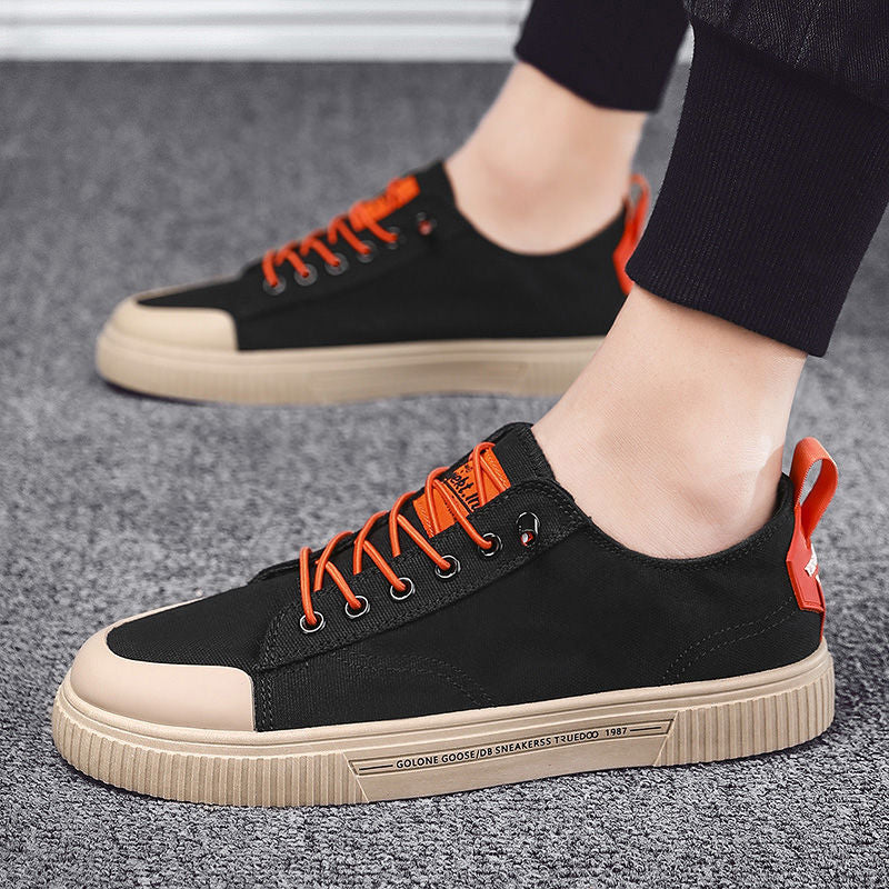 Men'S Breathable Wild Sports Casual Canvas Board Shoes