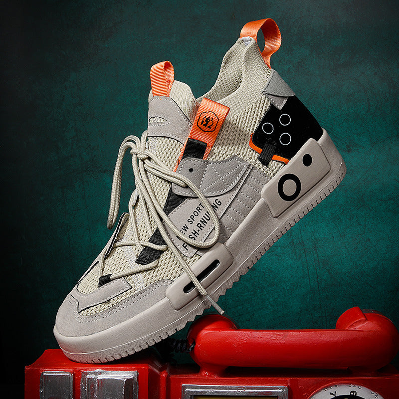 Men'S Fashion High Top Sports Shoes