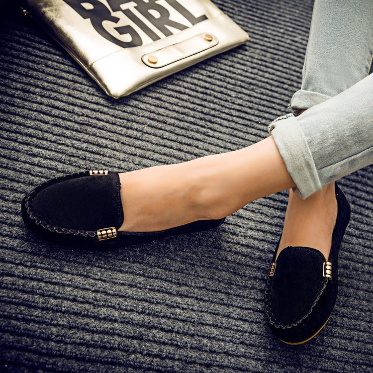 Flat Heel Single Shoes