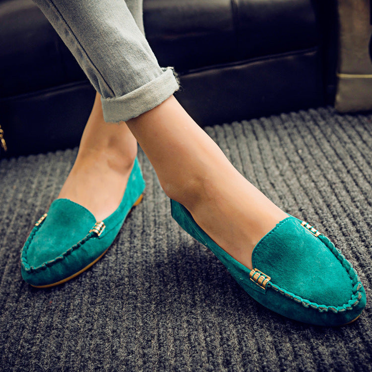Flat Heel Single Shoes