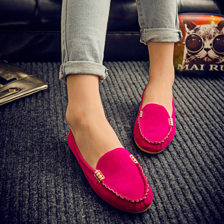 Flat Heel Single Shoes