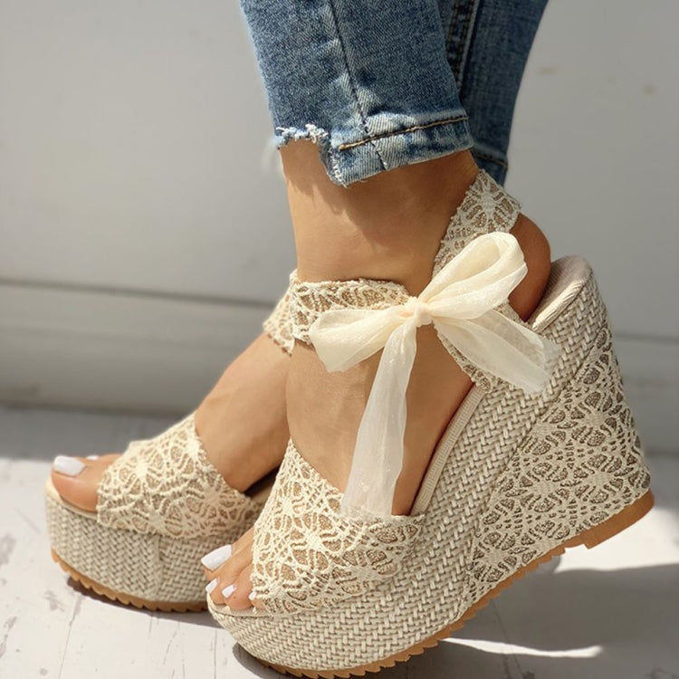 Women Summer Wedges Platform High Heels