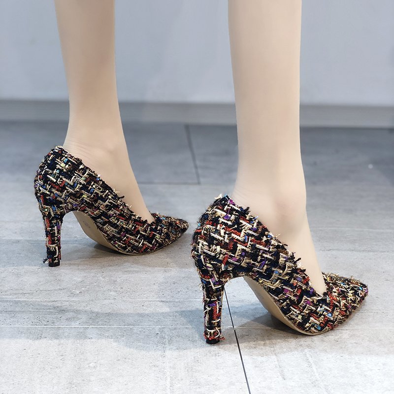 Shallow Mouth Pointed Toe Casual Shoes