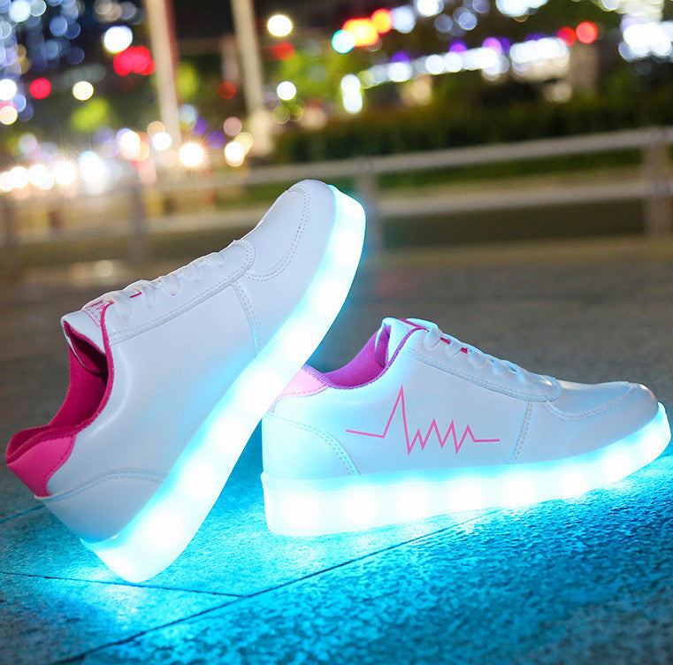 Luminous Shoes USB Charging Led Flash Shoes