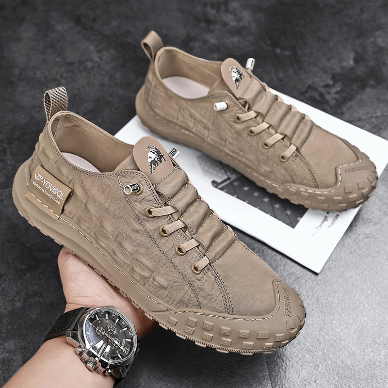 Pedal Canvas Cloth Shoes Lazy Driving Tide Shoes