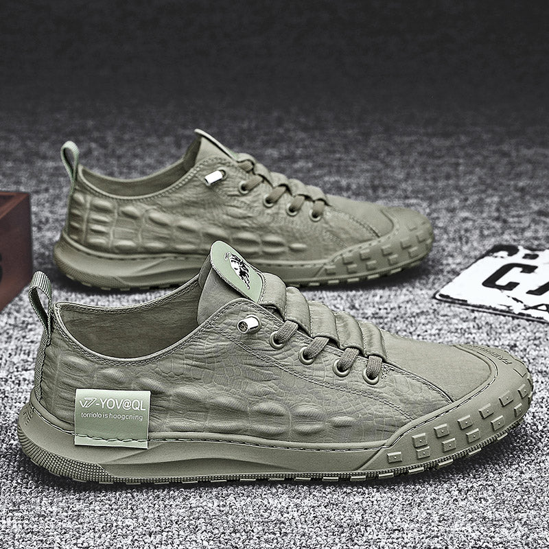 Pedal Canvas Cloth Shoes Lazy Driving Tide Shoes