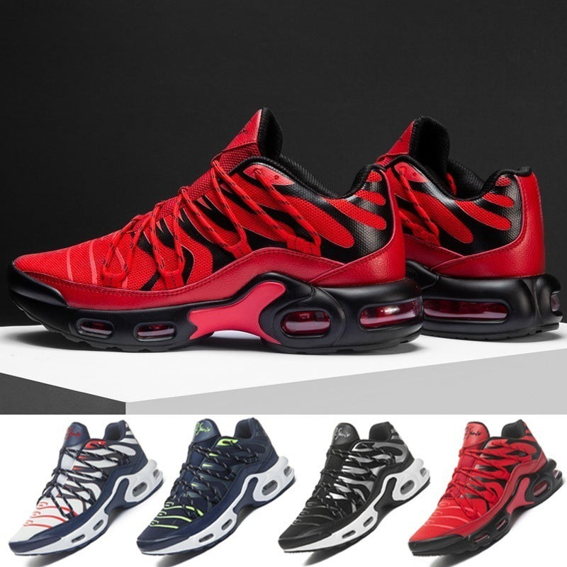 Men's large size flying shoes breathable